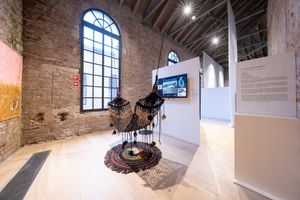 Exhibition view: _PALA_, Seychelles Pavilion, The 60th International Art Exhibition, La Biennale di Venezia, Venice (20 April–24 November 2024). Courtesy La Biennale di Venezia. Photo: Andrea Avezzù.